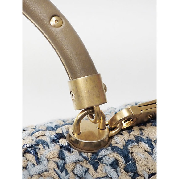 Chanel Matelasse Tweed 2Way Handbag